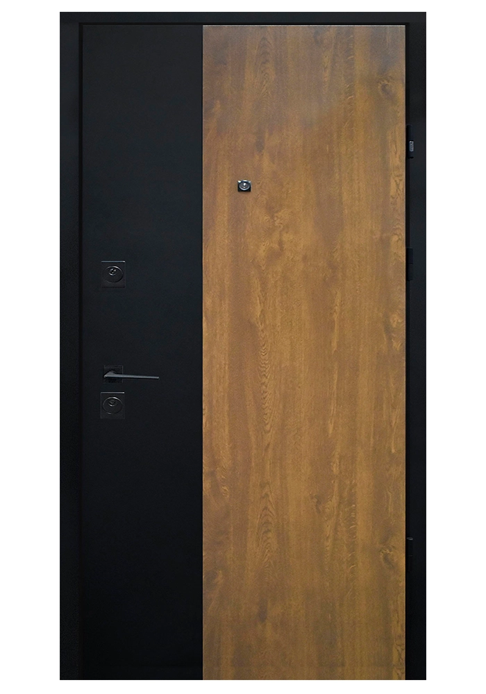 Двері вхідні Straj Proof Standard DarkStar *Дуб темний*, 870x2050