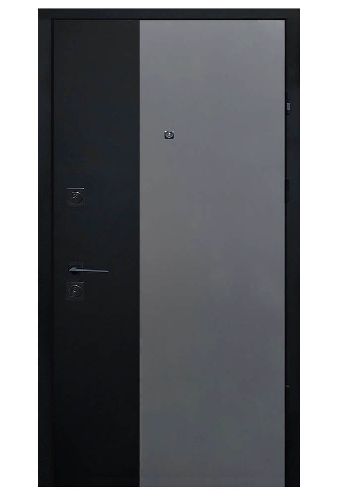 Двері вхідні Straj Proof Standard Mottura DarkStar *Антрацит*, 870x2050